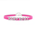 thumbnail image 1 of Hot Sexy Rose Red Suede Leather Collar Rhinestone Letters Choker Harajuku DIY Customized Necklaces Lovers BDSM Cosplay Jewelry, 1 of 5