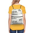 thumbnail image 4 of Zufioo Summer Vacation Scene With Camping Van Drawstring Backpack Sport Gym Sackpack for Women Men, 4 of 6