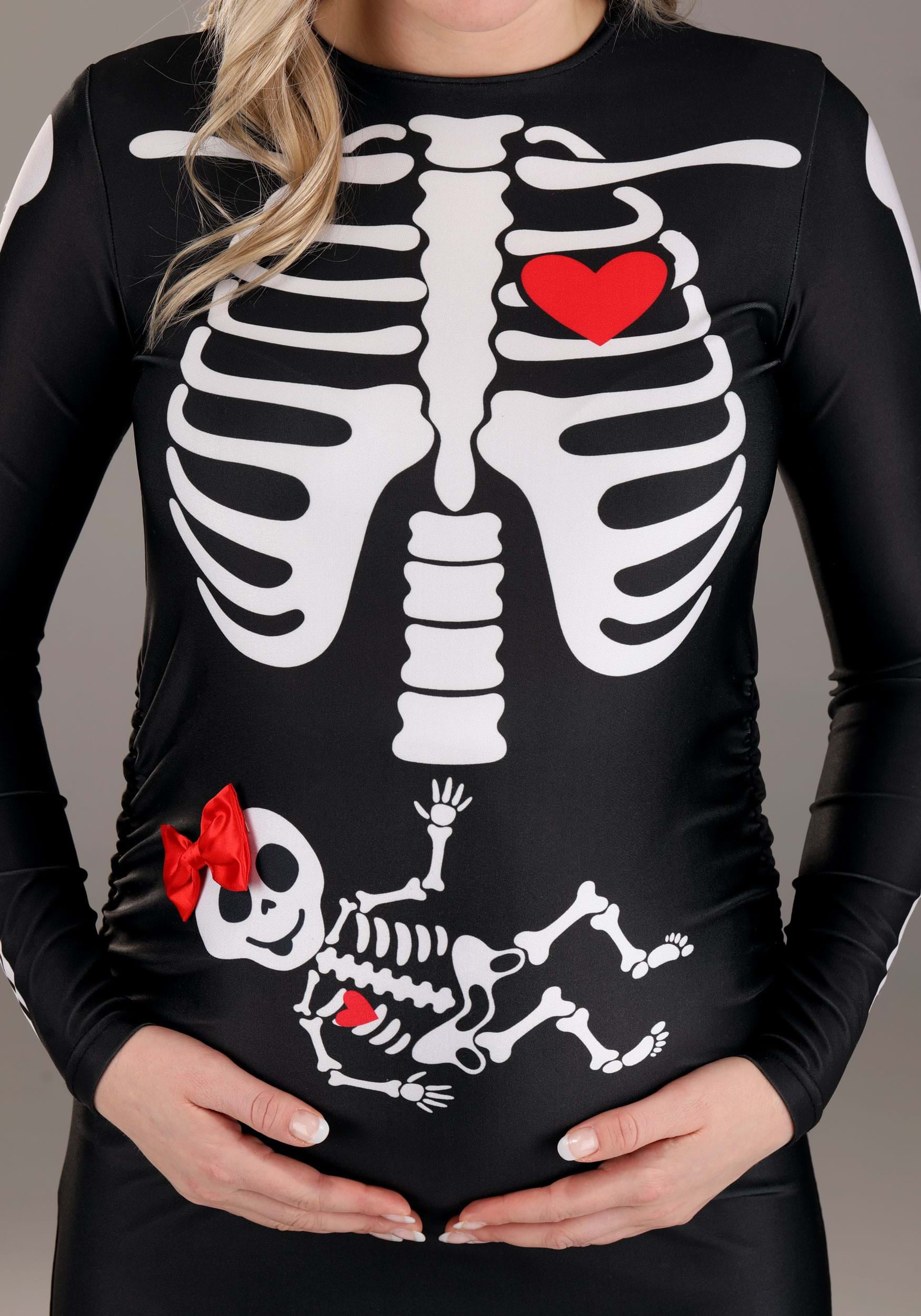 Women's Maternity Skeleton Costume - Walmart.com