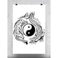 thumbnail image 1 of Dragon And Tiger Yin Yang! Poster -Image by Shutterstock, 1 of 2