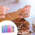 thumbnail image 3 of segolike Jewelry Making Supplies 28 Color Keychains A A, 3 of 5