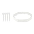 thumbnail image 3 of Terraxo Garden Edging Border Landscape Edging Versatile Protective Plant Pathway Simple Installation Accessory Decorative Lawn Border White, 3 of 8
