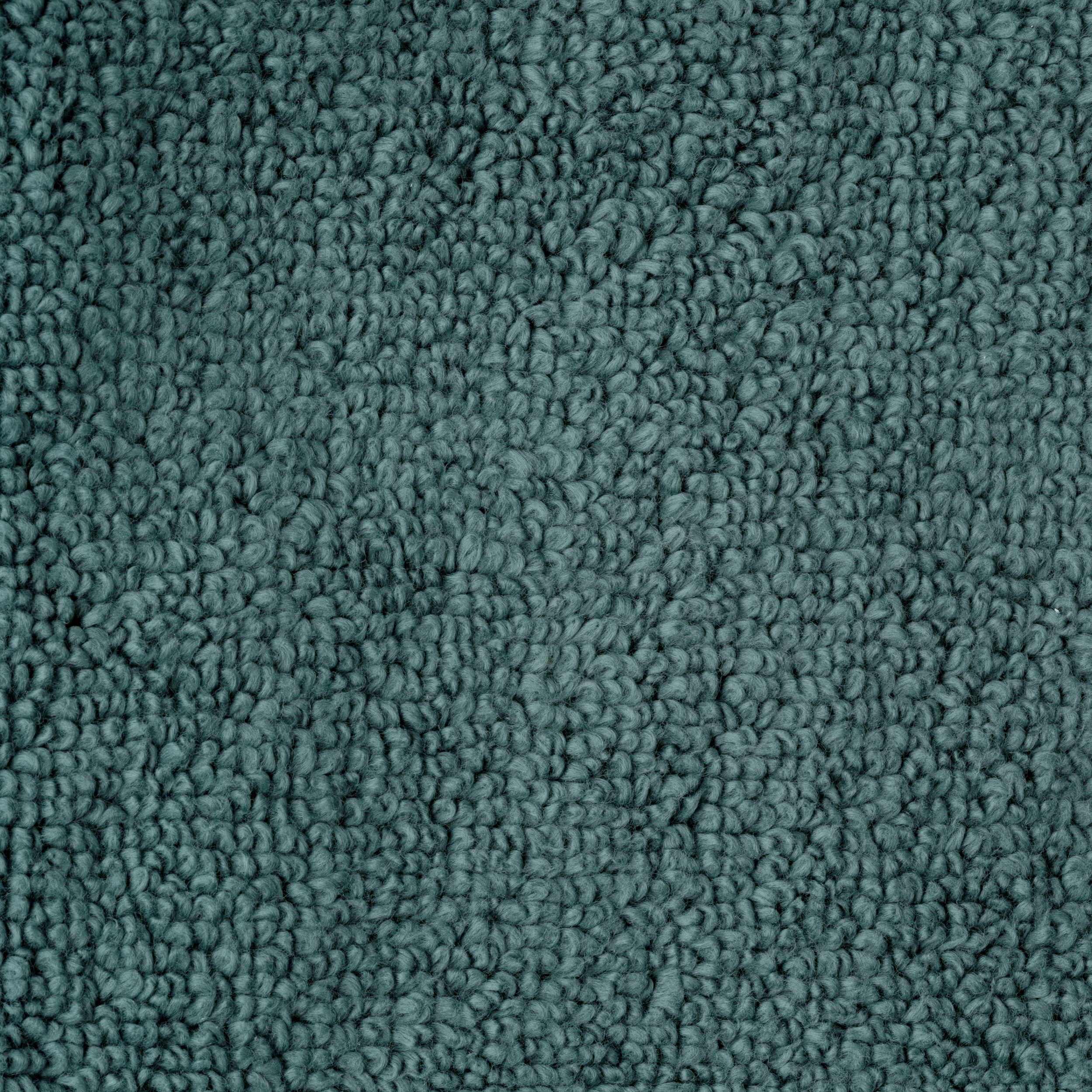 serviette de toilette Hometrends unie 100 % coton, 1 pièce, 550 g/m², ultra absorbante et douce, bleu sarcelle à main 16 x 28 po