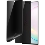 for Galaxy Note 20 Ultra 5G Privacy Screen Protector, Case Friendly, Support in-Screen Unlock, Full Adhesive Soft Film [2 Pack], 2 Way Anti-Spy Flexible Privacy TPU for Samsung Note 20 Ultra (6.9”)