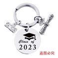 thumbnail image 3 of Llavero Colgante Acero Inoxidable Redondo Estudiante 2023, 3 of 4
