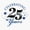 1pcs, variant on 25Th Anniversary Er, Phone Decal Water Bottle Stickers Car Decals, Funny Birthday Gift