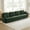 Green, variant on Mintazer 137" Chenille Cloud 4-Seater Modular Sectional Sofa with 2 Round Pillows, Easy Assembly Ergonomic Comfy Sofa Couch for Living Room, Apartment, Cream