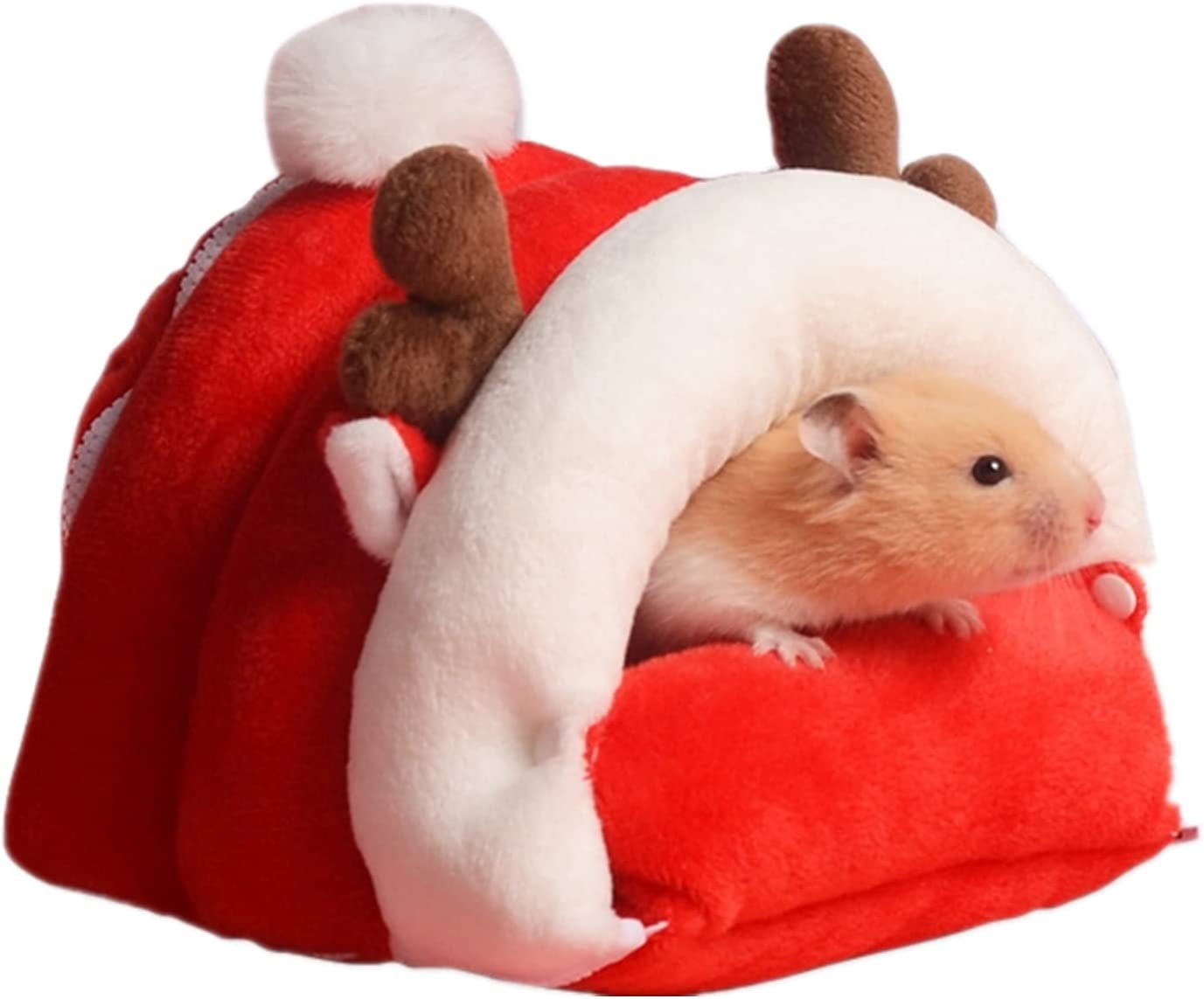 Guinea Pig Small Animal Bed Hamster Caves Cuddly Hammock Small Animal