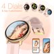 thumbnail image 2 of Reloj inteligente AGPTEK para mujer IP68 impermeable Android/iOS Rosa, 2 of 9
