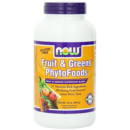 UPC 733739027115 product image for NOW Foods Fruit & Greens Phytofoods Superfood Blend, 10 Oz | upcitemdb.com