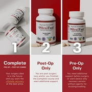 HealFast Complete Surgery & Injury Recovery Supplement: for Wound, Scar Treatment & Bruising w/Vitamins, Bromelain, Quercetin & Probiotics (Pre+Post Op)