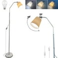 thumbnail image 1 of HueMaison Lampe sur Pied Blanche de 60 Pouces pour Chambre et Salon, Lampes Modernes à Intensité Réglable - Ampoule Incluse, 1 of 7