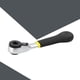 thumbnail image 3 of 1/4 "Socket Drive Socket Llavete de trinquete Bidireccional Spanner Spanner Spanner Spanner Tuercas Removedor Spanner Herramienta de mano Soledad llave de trinquete, 3 of 7