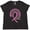 Black Leopard, variant on Inktastic Breast Cancer Awareness Rainbow Ribbon with Hearts Women's Plus Size T-Shirt