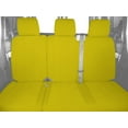 thumbnail image 2 of CalTrend Rear 60/40 Split Bench NeoSupreme Seat Covers for 2008-2010 Jeep Grand Cherokee - JP167-12NA Yellow Insert and Trim, 2 of 3