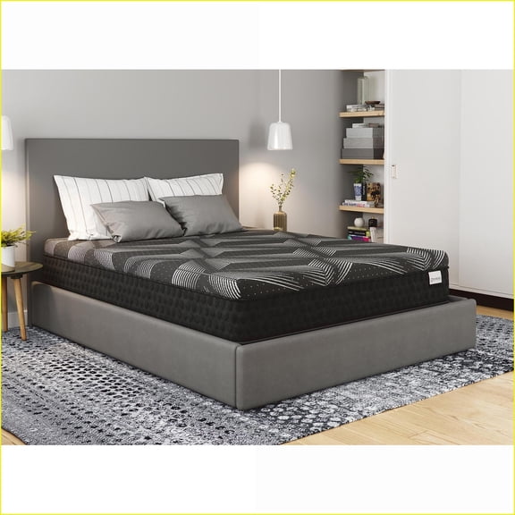 Mattresses | 11" Medium Hybrid California King Mattress - Copper Cooling, , Made in USA | Black | Polyurethane