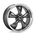 thumbnail image 2 of American Racing Aluminum Rim AR105 TORQ THRUST M 17X7.5in Anthracite Machined Lip Finish, AR105M77580A, 2 of 3