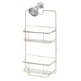 thumbnail image 3 of Wide Hanging 2-Tier Shower Caddy with Hooks - Storage for Shampoo, Conditioner, Body Wash, Razors, and Bar Soap, 3 of 4