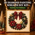thumbnail image 4 of DIY Christmas Pearl Diamond Painting Art Kit, Christmas Pearl Art Kits for Adults & Beginner, 3D Diamond Art for Home Wall Decor, 4 of 8