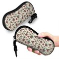 thumbnail image 5 of Zufioo Insects A Print Sunglasses Case Tactical Zipper Sunglasses Carrying Case for Men Women, 5 of 6