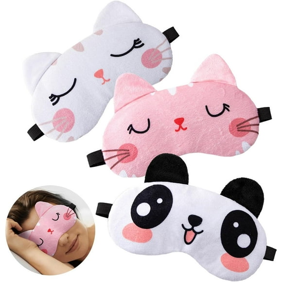3 Pcs Children's Sleeping Masks, Sleeping Mask, Eye Mask for Sleeping Mask Blindfold Sleeping Masks