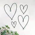 thumbnail image 1 of Xihbxyly Oferta Del Día Prime Solo Hoy Liquidación 4 Piezas de Artefactos de Pared Metales En Amor, Decoración Del Hogar, Ensalada de Estar, Dormitorio, Colgante de Pared Cortado, 1 of 6