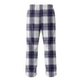 thumbnail image 6 of GrmtClth Men's Fuzzy Plush Pajama Pants Casual Flannel Fleece Soft Comfy Plaid Sleep Pant Winter Fall Thermal Fuzzy Pj Bottoms with Pockets Dark Gray XXXL, 6 of 6