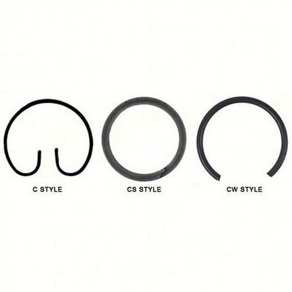 Wiseco  CW15; Piston Cw-Circlips 15Mm; 15mm Round Wire Locks - Set of Two