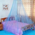 thumbnail image 3 of Elegant Lace Insect Bed Canopy Netting Curtain Round Dome Mosquito Net Bedding, Ssxjv Red, 3 of 5