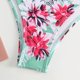 thumbnail image 5 of Gibobby Trajes de Baño Mujer Bikini de traje de baño dividido estampado sexy vintage nuevo para mujer(Verde,G), 5 of 5