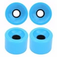 thumbnail image 1 of High Wear Resistant Skateboard High Elastic Wheel, 4PCS/Set Skateboard Wheel, Colorful Compact And Delicate Parts For Most Skateboards Blue,Orange,White, 1 of 8