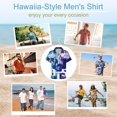 thumbnail image 6 of Kpop BTS Men's Hawaiian Shirts Short Sleeve Button Down Casual Shirts Summer Tropical Aloha Beach Shirts, 6 of 7