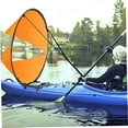 thumbnail image 2 of Voile de Kayak Bleu, Kit de Voile Downwind Kayak Downwind Voile Portable Pliable_Perfect Gift, 2 of 4