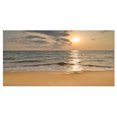thumbnail image 2 of Design Art - Plage de sable tropical sombre au coucher du soleil, 2 of 4