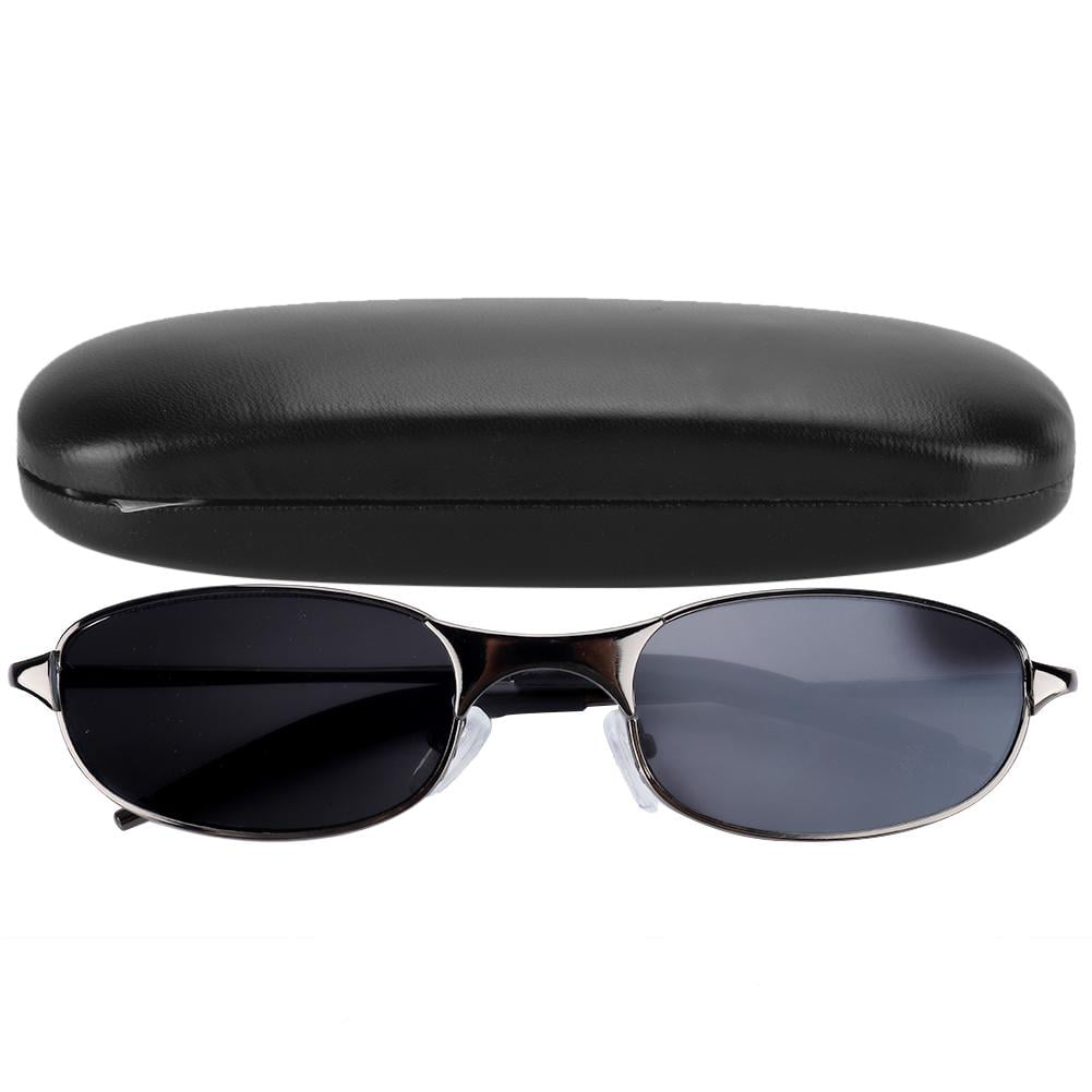Anti-tracking Sunglasses Rearview Spy Glasses Behind View Side Mirror with Box 