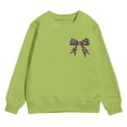 thumbnail image 4 of Gubotare Kids Pullover Sweatshirt Unisex Toddlers and Babies' Crewneck Sweatshirts 2T(Green, 2 Years), 4 of 4