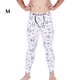 thumbnail image 5 of Minnieouse Ropa interior para hombre, mallas, pantalones transpirables, pantalones cómodos, capa base de absorción de sudor, ropa de vestir, Ropa interior estrella blanca METRO, 5 of 6
