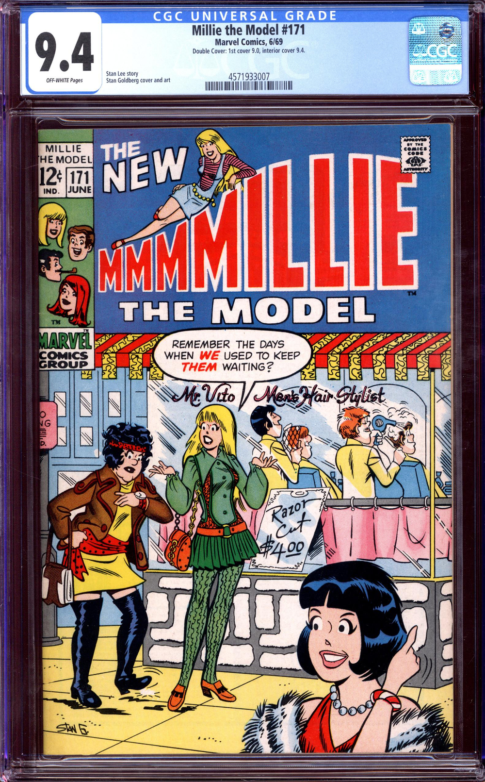 Cover of Millie the Model #171
