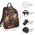 thumbnail image 4 of Balery Eerie Skull Holding Another Lightweight Backpack for Men and Women - Durable and Water-Resistant, Ideal for School, Work, Travel, and Everyday Use, 4 of 9