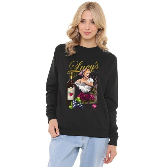 I Love Lucy Bitter Grapes Women's Crew Sweatshirt
