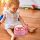 thumbnail image 4 of Juego de pesca para niños pequeños, Mini juego de pesca, cuchara de juguete, pescado, juguete de cuerda, juguetes de mesa de agua para niños, juegos de pesca PreschoolRedXL, 4 of 5