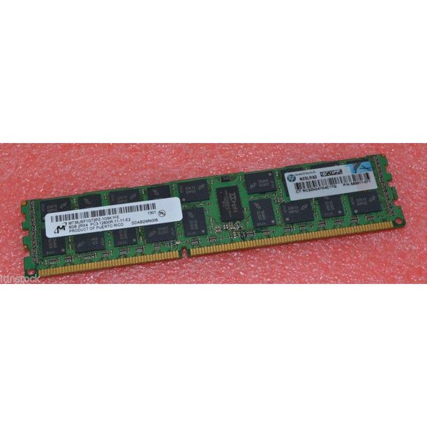 Hp 001 8gb 1 X 8gb 1333mhz Pc Cl9 Dual Rank Ecc Unbuffered Ddr3 Sdram Dimm Low Voltage Genuine Walmart Com Walmart Com