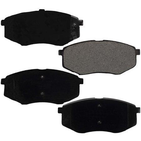 Gridiron Brakes Ceramic Front Brake Pad Set Driver and Passenger Side - ID1447 (Replaces Part# D1447)