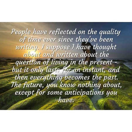 James Salter Famous Quotes Laminated Poster Print 24x20 People