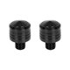 thumbnail image 1 of 2Uds 8mm Motocicleta Espejo Orificio Tapones Inverso Tornillo Negro Universal, 1 of 7