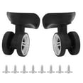 thumbnail image 1 of Roue de Caisse de Barre de Traction, 1 Paire Accessoire de boîte de Barre de Traction Roue Universelle Valise de Transport de Bagages Roue de Remplacement, 1 of 8