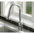 thumbnail image 2 of Karran Dockton Single-Handle Pull-Down Sprayer Kitchen Faucet with Matching Soap Dispenser in Chrome, 2 of 8