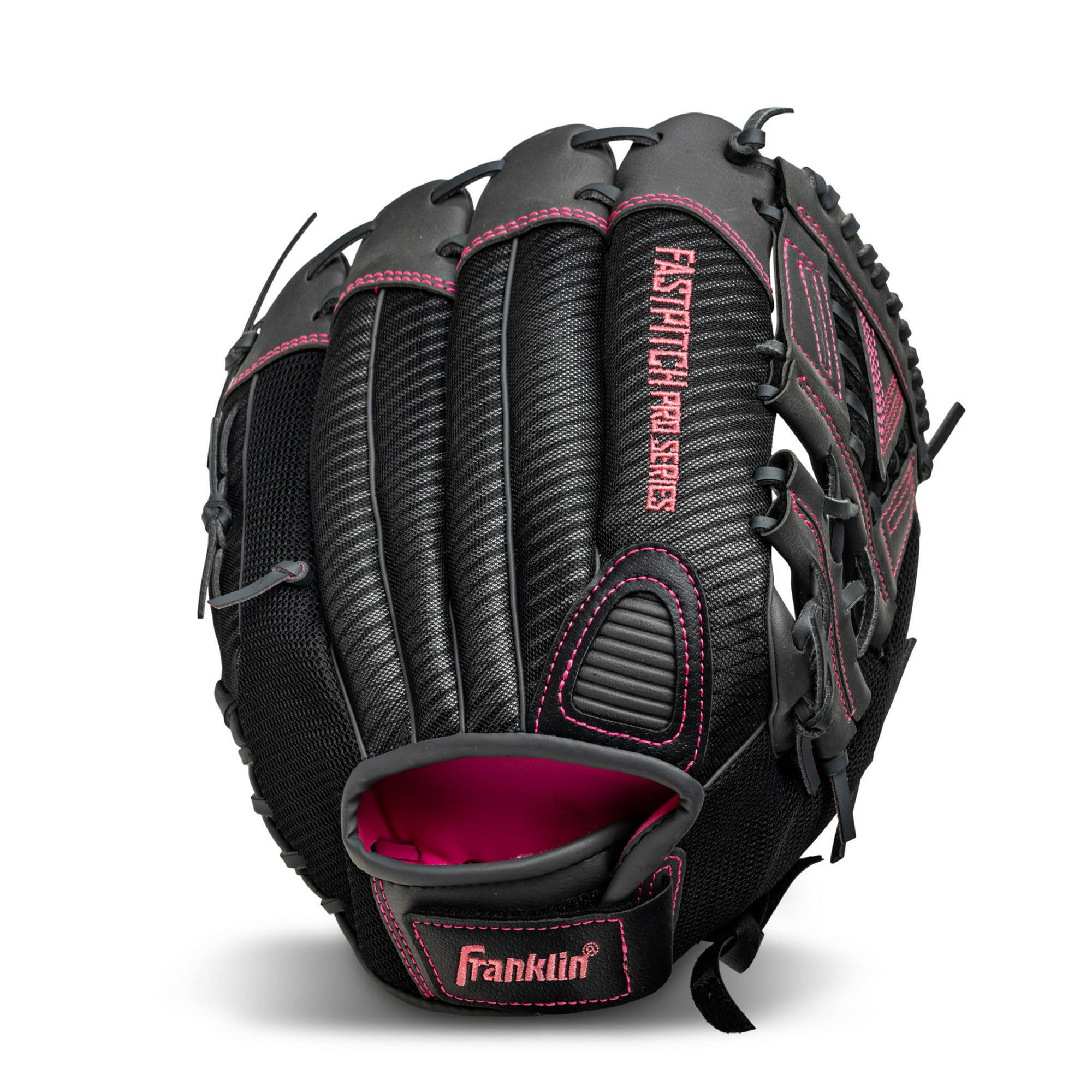 Franklin Sports Fastpitch Pro Softball Glove, 12 in, Pink, Right Hand Throw
