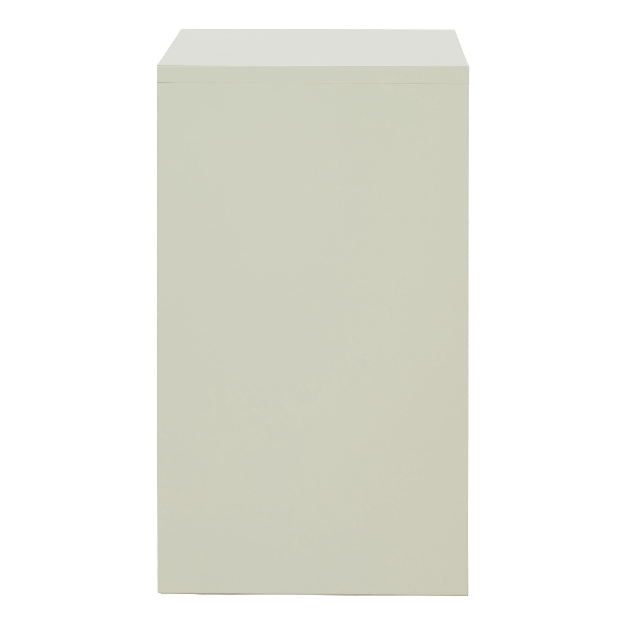 2 Drawer Locking Metal File Cabinet in Tan