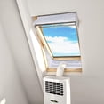 thumbnail image 1 of Paño aislante para ventanas de pivote central con perímetro de 381 cm a 460 cm - para aire acondicionado móvil y secadora - Adecuado para todas las unidades de aire acondicionado móviles, 1 of 4